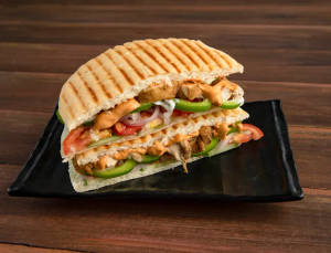 South West Chicken Club Cheese Sandwich
