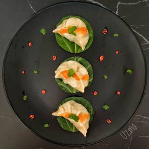 Chicken Tikka Steamed Momos(6pcs)