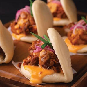 Red Curry Chicken Bao