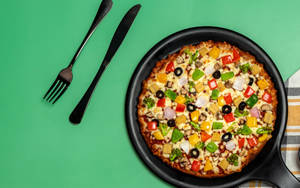 Deluxe Veggie Pizza [10 Inches] [Serves2-3]