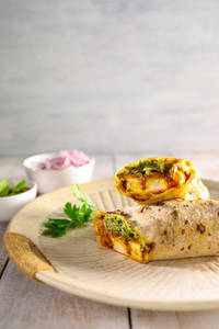 Paneer Tikka Roll