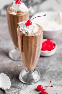 Chocolate milkshake