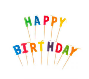 Happy Birthday Candle