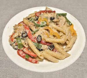 Pasta In White Sauce