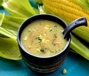 Veg Burnt Garlic Soup