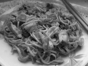 Chicken Schezwan Hakka Noodles