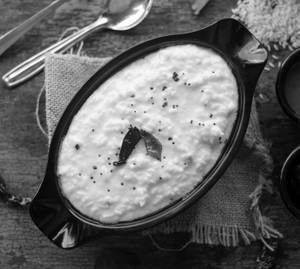 Mixed Curd Rice with Pickle