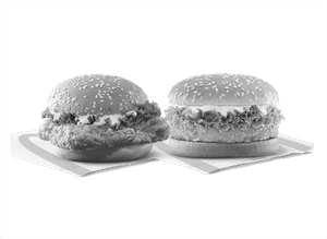 McChicken Burger + McSpicy Chicken Burger