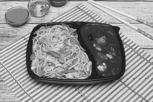 Mix Veg Hong Kong With Veg Hakka Noodles