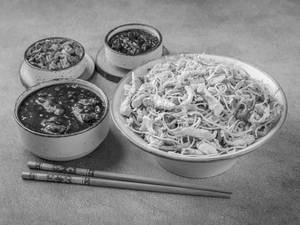Chicken Manchurian Noodles