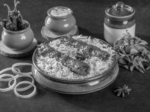 Mutton Seekh Kebab Biryani