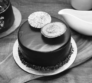 Chocolate Truffle Cake [ Eggless]