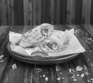 Chicken With Egg Parotta Roll