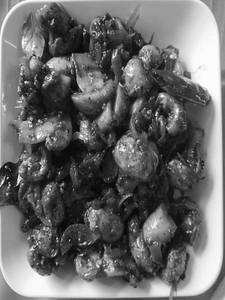 Mushroom Pepper Fry