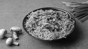 Mushroom Noodles