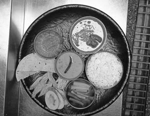 Smoked Pork With Snails Thali