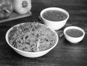 Veg Triple Schezwan Rice