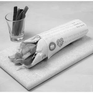 Spicy Aloo Shawarma Roll
