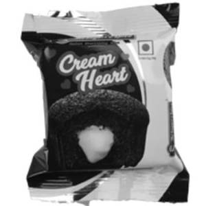 Cream Heart Chocolate Cake-20G