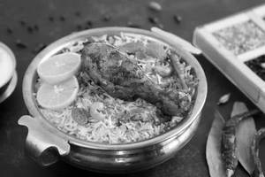 Special Hyderabadi Kacchi Murgh Dum Biryani