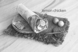 Lemon Chicken Kathi Roll