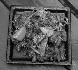 Mushroom Manchurian Dry