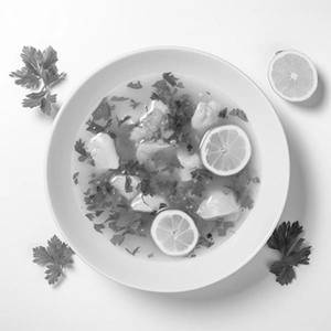 Chicken Lemon Coriander Soup