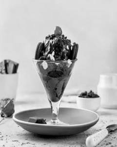 Dry Fruit Chocolate Sundae