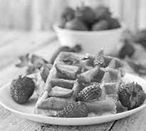 Strawberry Surprise Waffle
