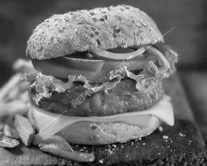 Veg Tandoori Cheese Burger