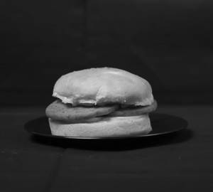 Salami burger