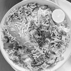 Chicken Dum Biryani Half Without Egg