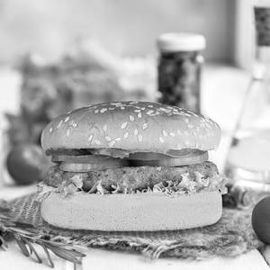 Veg Tikki Burger                             