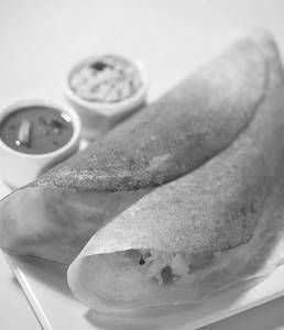 Dhania Paneer Plain Dosa