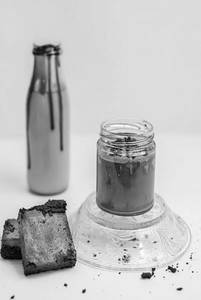 Chocolate Panna Cotta Jar