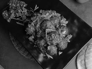 Vegetable Manchurian Dry