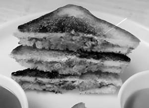 Plain Aloo Mutter Sandwich
