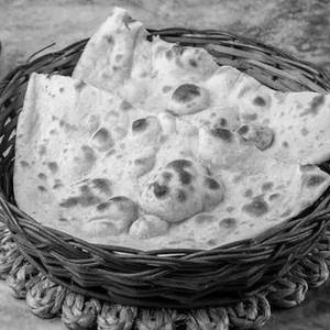 Plain Tandoor Roti - Wheat