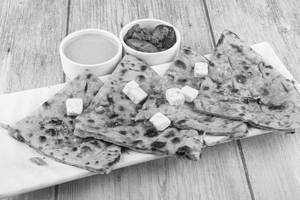 Achari Paneer Paratha