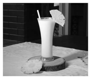 Thick Pineapple Milkshake
