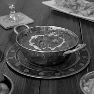 Palak Mushroom
