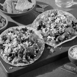 Spinach & Caramelized Onions Tostadas
