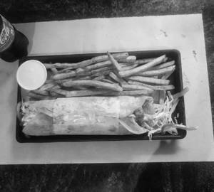 Mushroom Roll+french Fries (r)+coke (250ml)