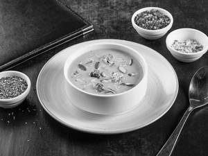 Cheese Almond Broccoli Soup
