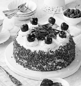 Eggless Forest Cake (2 Pounds)