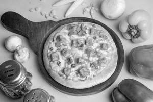Paneer Tikka Pizza Sandwich