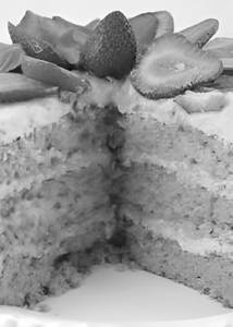 Strawberry cake
