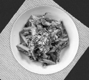 Arrabiata penne pasta non veg 