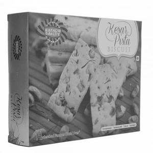 Karachi Kesar Pista Biscuits [300 Grams]