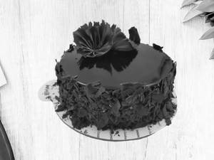 Eggless Choco Forest Cake